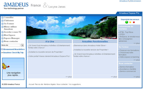 Amadeus : Vianeo devient Amadeus Espace Pro Amadeus : Vianeo devient Amadeus Espace Pro