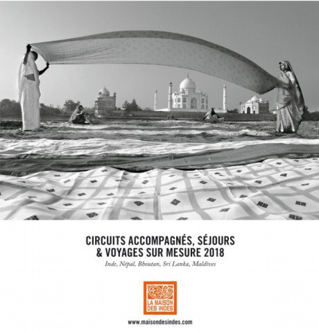 Couverture de la brochure 2018 de la Maison des Indes - DR : Maison des Indes