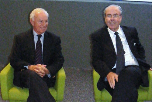 Dominique Charpentier, DG du CRT Riviera Côte d'azur et Alain Gumiel Pdt, commentent les chiffres de l'été 2009