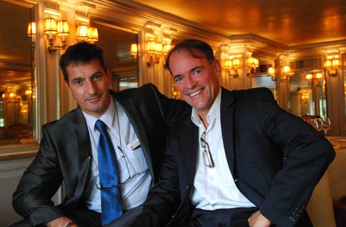 Laurent Courcier et J-L Le Bihan Laurent Courcier et J-L Le Bihan