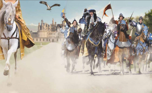 Rapaces et cavalcades au château de Chambord