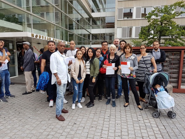 Les clients lésés d'Anatolia Voyages à Lyon - Photo : Facebook