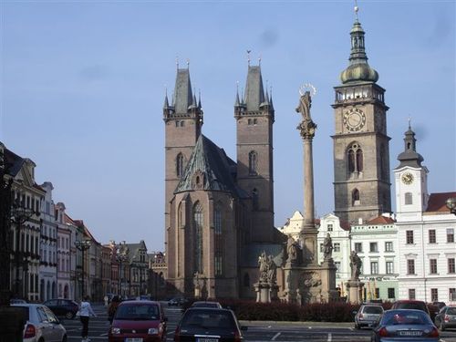 Hradec Kralové, la cathédrale Santa Barbara