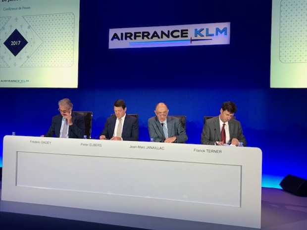Air France-KLM présente ses résultats semestriels ce vendredi 28 juillet 2017 - Photo : D.G. Air France-KLM présente ses résultats semestriels ce vendredi 28 juillet 2017 - Photo : D.G.