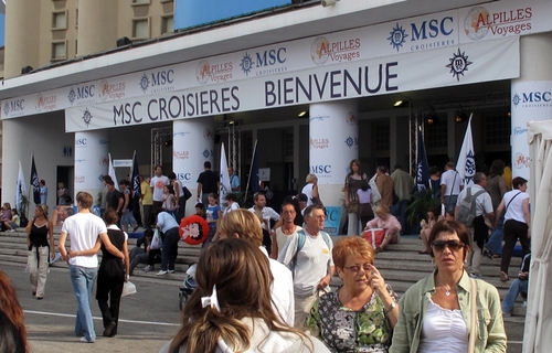 Croisières : MSC et Alpilles mettent le ''paquet'' à la foire de Marseille !