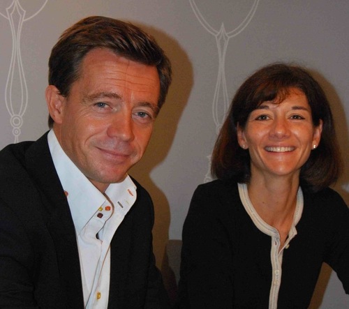 Frédéric Vanhoutte et Claire Gagnaire