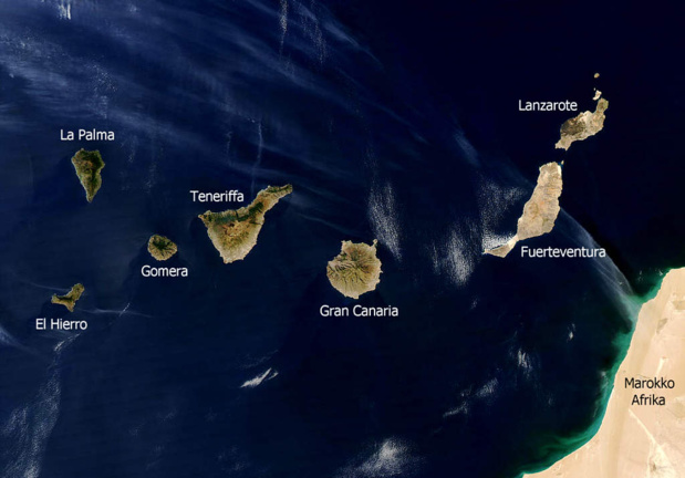 Iles Canaries : pas de fermeture des plages en raison de microalgues