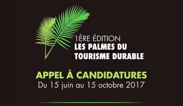 Les candidats ont jusqu'au 15 octobre 2017 pour déposer leur dossier sur le site Internet : http://palmesdutourismedurable.com - DR Les candidats ont jusqu'au 15 octobre 2017 pour déposer leur dossier sur le site Internet : http://palmesdutourismedurable.com - DR