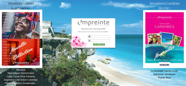 Le nouveau site pro d'empreinte - DR Le nouveau site pro d'empreinte - DR
