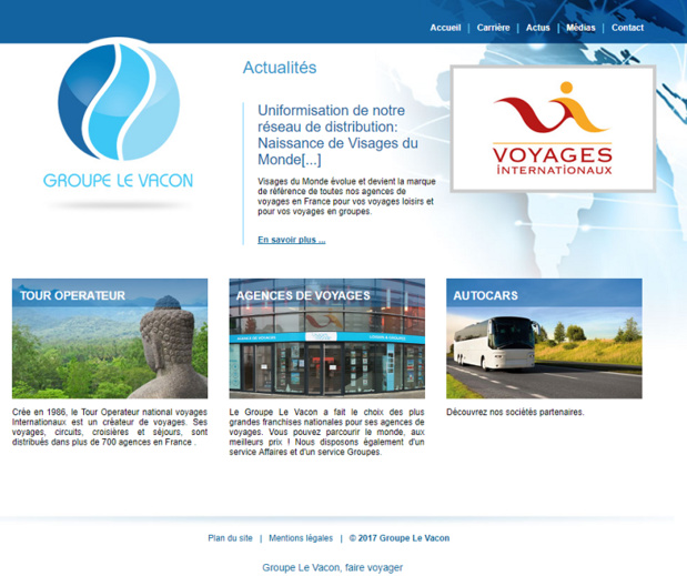 Le groupe Le Vacon compte désormais 31 agences de voyages dans son réseau - DR