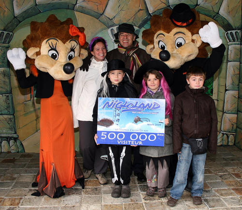 Nigloland accueille son 500 000ème visiteur
