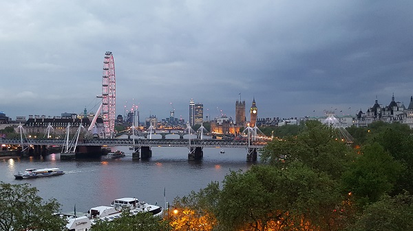 Vue de Londres - Crédit photo : AB
