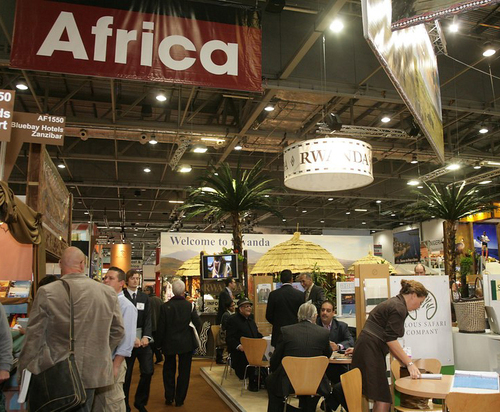 World Travel Market 2009, vue générale de la Zone Afrique