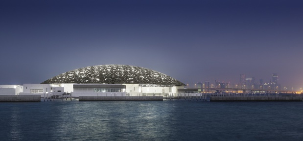 Vue du bâtiment du Louvre Abu Dhabi - Photo : Mohamed Somji Vue du bâtiment du Louvre Abu Dhabi - Photo : Mohamed Somji