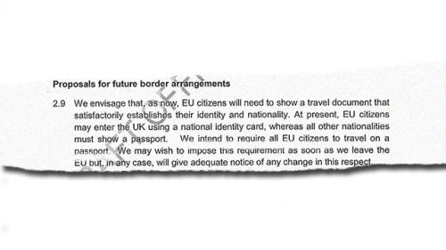 La case de l’Oncle Dom : bientôt un passeport pour un Brexit ?