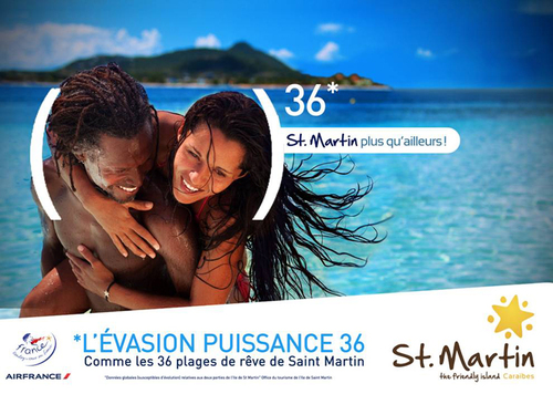 Saint-Martin s'affiche en Ile-de-France et sur Internet