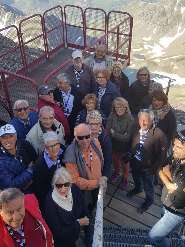 Des membres de l'AFST au Pic du Midi - Photo : AFST Des membres de l'AFST au Pic du Midi - Photo : AFST