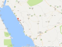 200 km de côte au nord-ouest de l'Arabie Saoudite, entre les villes d'Al Wajh et Umluj