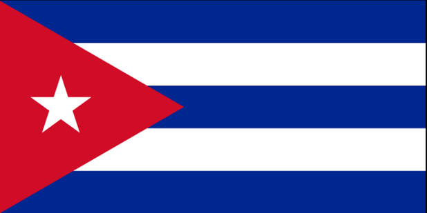 Drapeau de Cuba - DR : Wikipedia Drapeau de Cuba - DR : Wikipedia