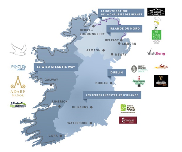 Tourism Ireland vous invite à un voyage virtuel au pays riche de 5 000 ans d'Histoire Tourism Ireland vous invite à un voyage virtuel au pays riche de 5 000 ans d'Histoire