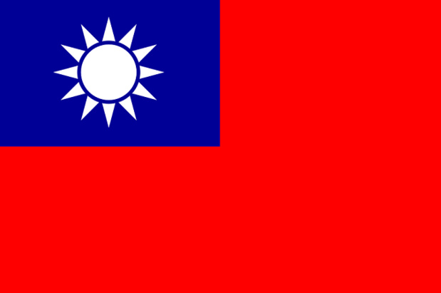 Drapeau de Taïwan - DR : Wikipedia