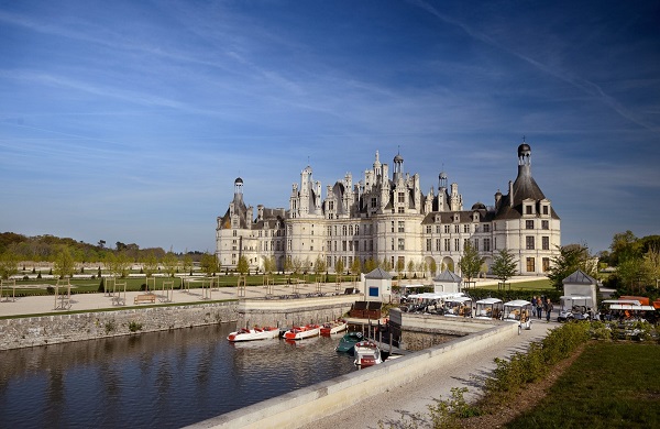 La fréquentation repart de l'avant au château de Chambord, après une année 2016 difficile - Crédit Photo : chambord.com