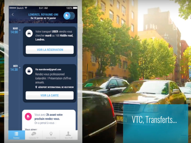 Le TravelAssistant, selon Havas Voyages © Capture d'écran Le TravelAssistant, selon Havas Voyages © Capture d'écran