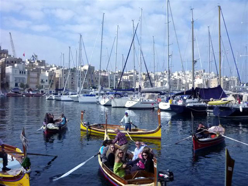 Départ groupé pour une mini croisière