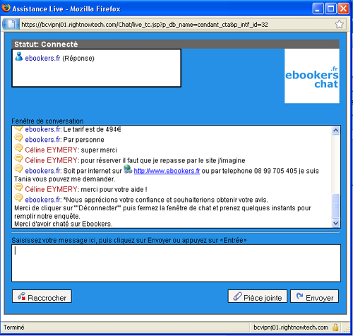 chat en ligne