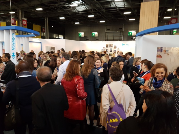 Le stand de Carrefour Voyages affiche complet sur l'IFTM - DR : C.E. Le stand de Carrefour Voyages affiche complet sur l'IFTM - DR : C.E.