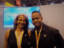 Dimitri Bascou et Karine Mousseau à Top Resa - crédit photo : RP