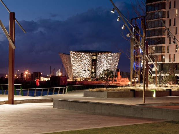 Le musée Titanic à Belfast a été élu « la plus grande attraction touristique au monde » en 2017 - DR : OT Irlande