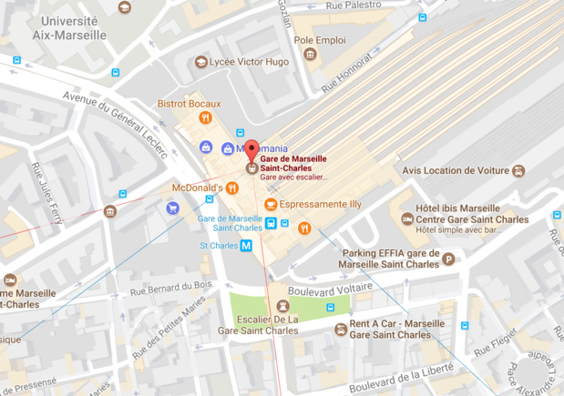 Marseille : attaque au couteau en gare Saint-Charles, 2 morts