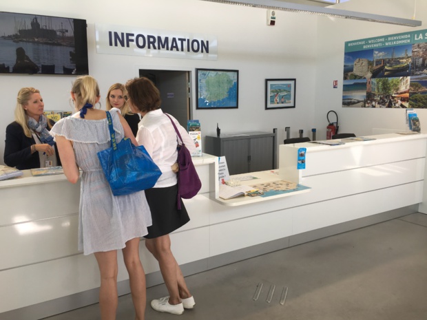 Bureau d'information du port de croisière de La Seyne-sur-Mer © TourMaG Bureau d'information du port de croisière de La Seyne-sur-Mer © TourMaG