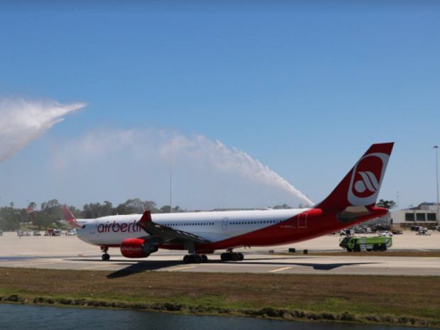 Air Berlin pose ses derniers avions avant la fin de ses opérations, prévues pour le 27 octobre © DR Air Berlin