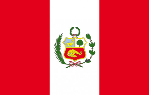 Le drapeau du Pérou - DR