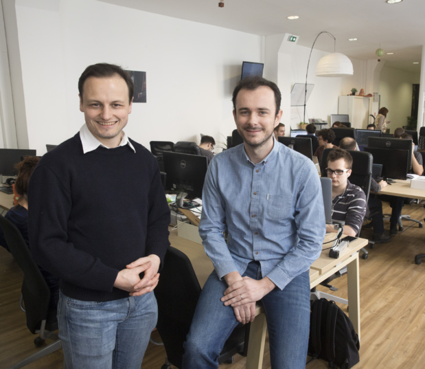 Éric La Bonnardière et Yvan Wibaux, les co-fondateurs d'Evaneos. DR Evaneos.