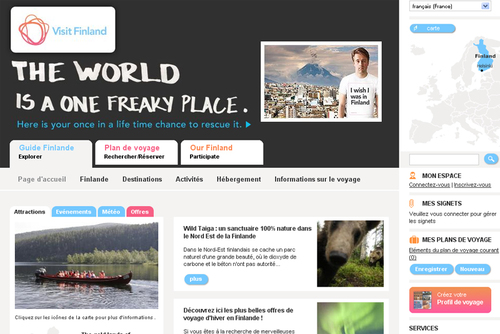 La Finlande lance une campagne ''I wish I was in Finland'' La Finlande lance une campagne ''I wish I was in Finland''