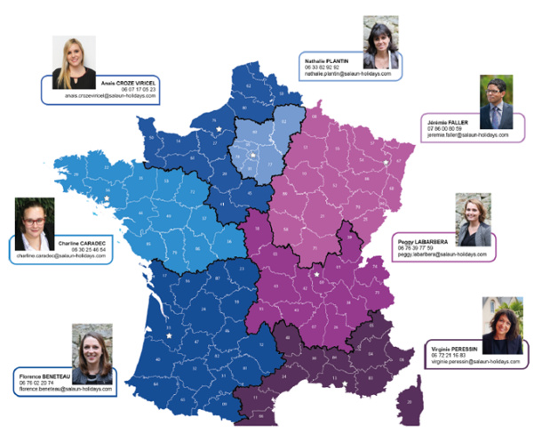 L'équipe commerciale de Salaün Holidays - DR L'équipe commerciale de Salaün Holidays - DR