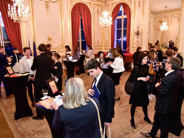 Une quarantaine d’invités ont participé au workshop, de 19h à 22h, en présence de l'ambassadeur de la République tchèque en France - DR : Alexandre Nestora