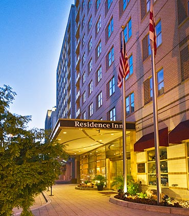 Le Residence Inn Dallas Downtown offre uniquement des suites avec un espace cuisine - Crédit photo : Marriott