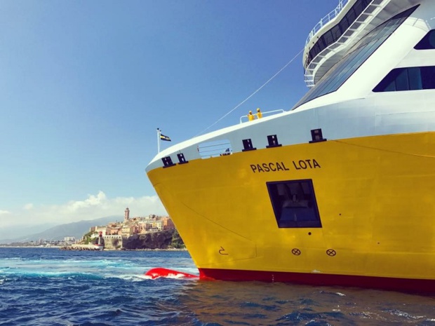 Le Pascal Lota est le 13e navire de la flotte de Corsica Ferries - Photo : Corsica Ferries