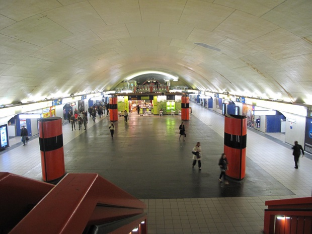 Le RER A ne passe plus entre la Défense et Auber - DR Tangopaso / wikicommons (station auber)