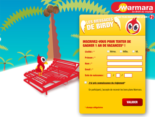 Jeu concours : Mamara fait du Buzz avec Birdy