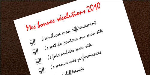 etourisme : les 5 bonnes résolutions pour booster votre site web en 2010 !