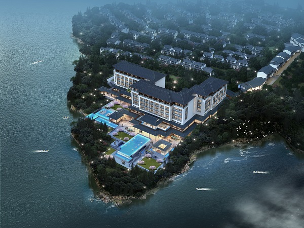 Le futur Meliá Xueye Lake sera composé de 120 chambres et villas, il fait parti des 45 nouvelles adresses de Meliá - Crédit photo : Melià