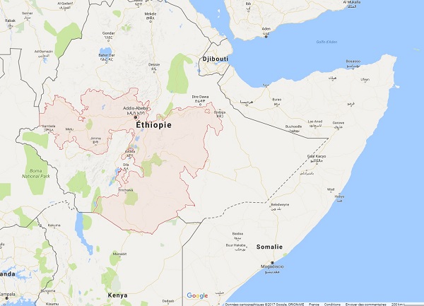 Les régions de Oromo et Somali sont proies à des tensions régulières depuis quelques jours - DR : Wikipédia