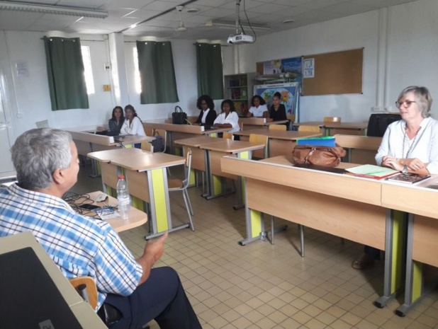 Des étudiantes du BTS tourisme de la Réunion  participent au projet Tourisme Handicap "l'île de la Réunion accessible" - DR  BTS tourisme lycée Evariste de Parny à la Réunion