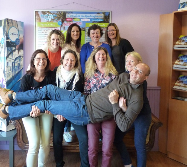 L'équipe de Rond-Point Evasion compte 14 salariés, dont une partie travaille au siège du Havre - DR : Rond-Point Evasion L'équipe de Rond-Point Evasion compte 14 salariés, dont une partie travaille au siège du Havre - DR : Rond-Point Evasion