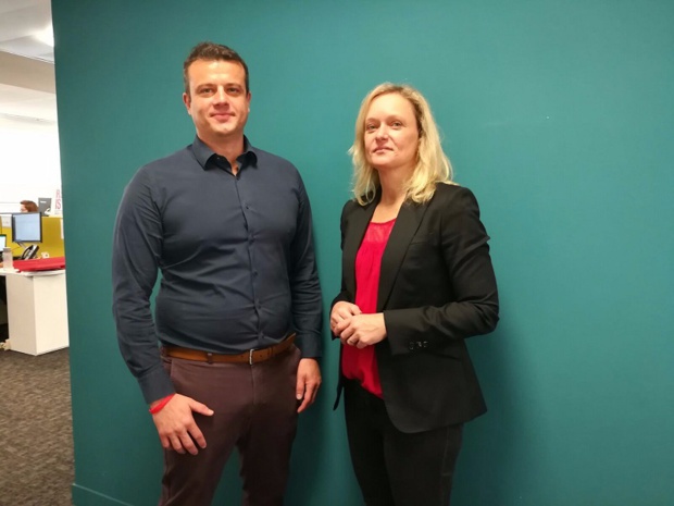 Johann Soarfel et Nathalie Walschaerts Crédit : DR Johann Soarfel et Nathalie Walschaerts Crédit : DR